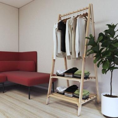 Imagem de Prateleiras Multiuso Estante Livro Biblioteca Moderno Pinus