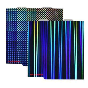 Imagem de Mini placa de construção A1 - folha PEI de aço com mola de 184x184 mm, superfície dupla lisa e texturizada, material H1H PEY PEO PET PEI compatível com impressora Bambulabs A1 Mini 3D(H1H)