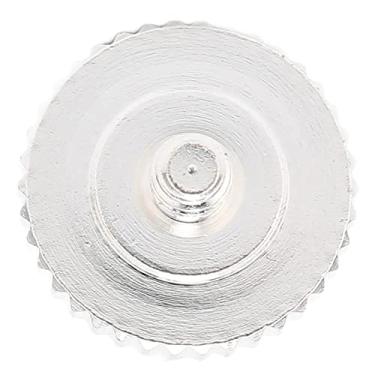 Imagem de Cryfokt Contrapeso de Cartucho de Liga de Alumínio Durável para Modelos SL-1200 SL1210, Acabamento Requintado, para Entusiastas de Toca-discos de Vinil (+2g de prata)