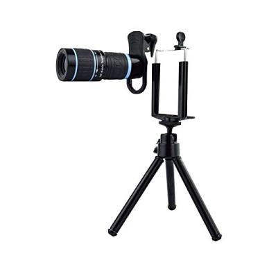 Imagem de Telescópio monocular, telescópio de alta potência para smartphone, zoom óptico de alta potência, 18 x 25, impermeável, ótimo para adultos, crianças, observação de pássaros, acampamento, caminhada