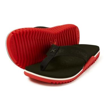 Imagem de Sandália Kenner NK6 Ampass Preta / Vermelha 43-Masculino