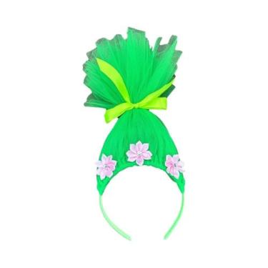 Imagem de Tiara De Festa Da Princesa Poppy Dos Trolls, Acessórios De Cosplay De 