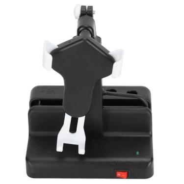 Imagem de Generic Agitador Automático para Celular, Estável, Ajustável, Contador de Passos, Branco Pérola, Fonte de Alimentação Usb para Amantes de Fitness