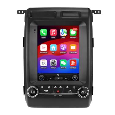 Imagem de Android14 Tela sensível ao toque HD de 10,4 polegadas, atualização de rádio para carro F150 2009-2014 sem fio | Android Auto 2G + 64G WiFi Navegação GPS Bluetooth 5.0 AM FM, SWC, tablet de carro