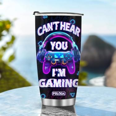 Imagem de Copos isolados de 590 ml, copo de caneca de aniversário, presentes de Natal para homens, pai, avô, meninos, acessórios essenciais de viagem, acessórios indispensáveis para jogos de acampamento com