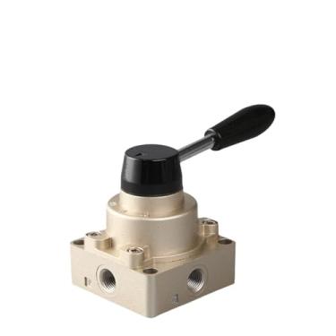 Imagem de Válvula pneumática de três posições de quatro vias HV-02/03/04 Manual 4HV310-10 Controle manual de gás de inversão dinâmica (4HV410 15)