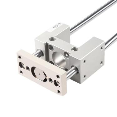 Imagem de Trilho de guia linear de cilindro padrão pneumático para pistão SC SU DNC SC32 SC40 SC50 acessórios de montagem de suporte de suporte de guia (curso 350 mm, somente suporte SC63)