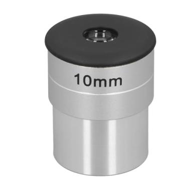 Imagem de aqxreight Ocular do Telescópio 35 ° Campo de Visão 1,25 Polegadas M28.6 Thread Vidro óptico Liga de Alumínio Ocular do Telescópio Astronômico Totalmente Revestido 25mm / 0,98in Pode Lente de (10mm)