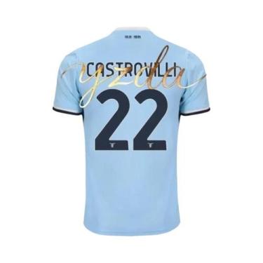 Imagem de Camiseta De Futebol Lazio Impressa Em 3D Para Homens E Mulheres, Camis