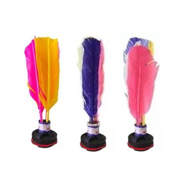 Imagem de Kit 3 Peteca Oficial Recreativa Sakisteca-Unissex