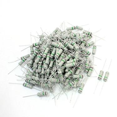 Imagem de 200 peças 2 Watt 1,5 Ohm 5% Tolerância Anel Colorido Resistência Resistência Óxido Metálico Filme Resistor axia-l Chumbo (200 peças 2 Watt 1,5 Ohm 5% Tolerância Anel Colorido Resistência Resistência