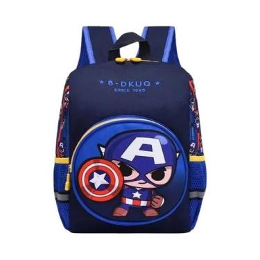 Imagem de Mochila De Dinossauro Homem-Aranha Fofa Para Meninos E Meninas De Jard