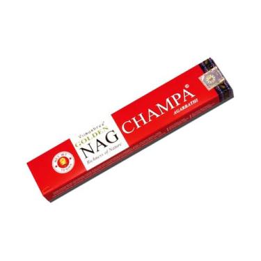 Imagem de Incenso Massala Vijayshree Golden Nag Cx/12 Benjoim