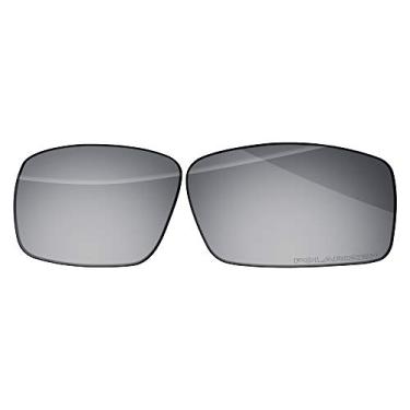 Imagem de Ensky Lentes de reposição HardyShield para óculos de sol Oakley Gibston OO9449, Lua prateada - Estampa polarizada, Gibston