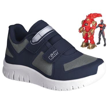 Imagem de Tênis Infantil Kidy Ultra Flex + Robo e Soldado-Masculino