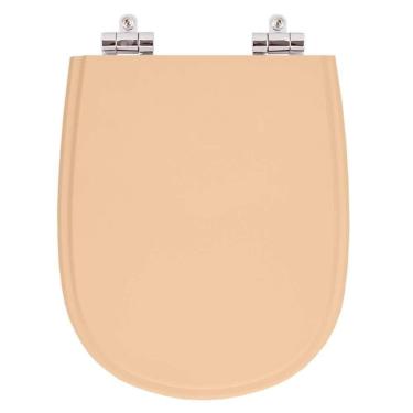 Imagem de Assento Sanitario Poliester Com Amortecedor Paris Papaya Para Vaso Ideal Standard