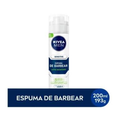 Imagem de Nivea Espuma de Barbear Sensitive Alivio Instantâneo 200ml