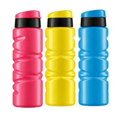 Imagem de Kit Garrafa de Água Style Fluorescente Academia Treino 750ml Garrafinh