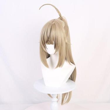 Imagem de Peruca de cosplay Genshins Impacts Kirara Synthetic Hair 75cm - yiweis