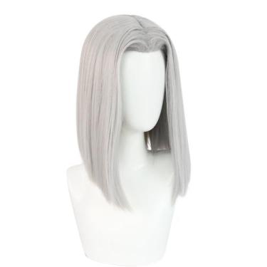 Imagem de Peruca de cosplay Hazbins Hotels Rutabagas para cabelo sintético 35cm 