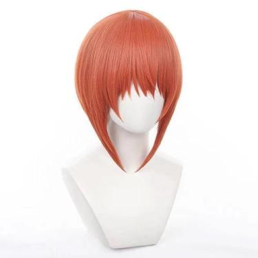 Imagem de Peruca de cosplay Gintamas Kaguras, traje de anime com cabelo sintétic