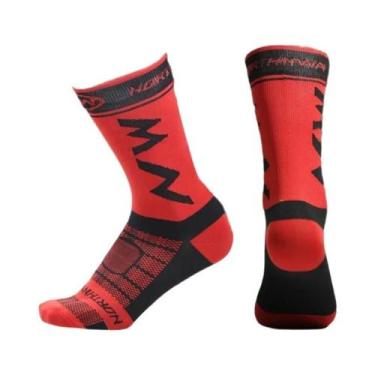 Imagem de Meias Esportivas Masculinas De Cano Médio, 1/3/5 Pares, Compressão Fit