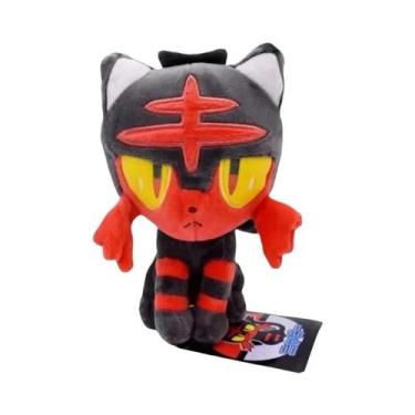 Imagem de Boneco De Pelúcia Pokemon Litten Para Crianças, Brinquedo Kawaii De An