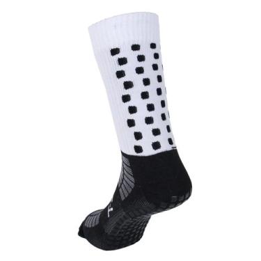 Imagem de Meia Para Futebol Tsocks soccer, Branco, 38 ao 43