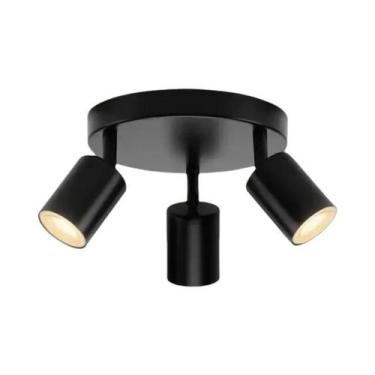 Imagem de Luminária De Teto LED Moderna Ajustável GU10 Para Estudo, Cozinha, Sal