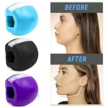 Imagem de Aparelho Para Exercitar Mandíbula Músculos Jaw-X Maxilar, Roxo