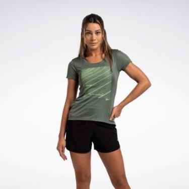 Imagem de Camiseta Reebok W Utility Print SS Tee Feminina-Feminino