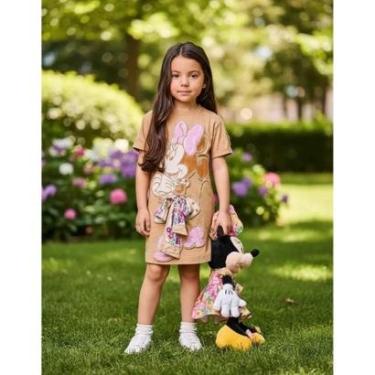 Imagem de Vestido Minnie Com Lenço Floral Animê-Feminino