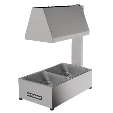 Imagem de Conservador De Frituras Mcf02cp Inox Metalcubas 110V