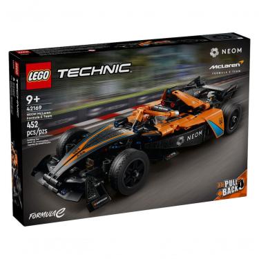 Imagem de Lego Technic - Carro De Corrida Neom Mclaren Fórmula E - 452 Peças - 42169