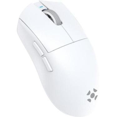 Imagem de Mouse Wireless com Dock de Carregamento Magnético Fortrek Loyal Branco