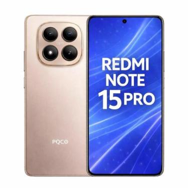 Imagem de Smartphone Celular Xiaomi Note 15 Pro 256GB, 8GB RAM, Tela 6,78 polega