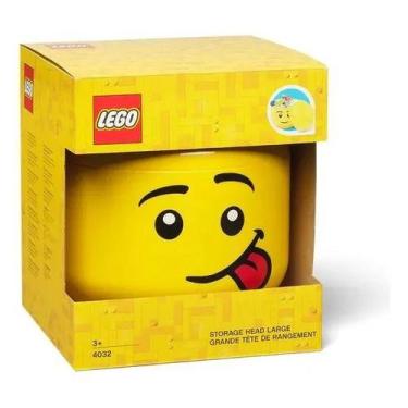 Imagem de Caixa Organizadora Lego - Edição Engraçado, Amarelo