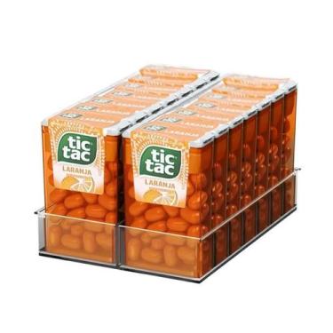 Imagem de Tic Tac Pastilhas Sabor Laranja Kit 1 Display 14un 14,5g - 12042, Ferr