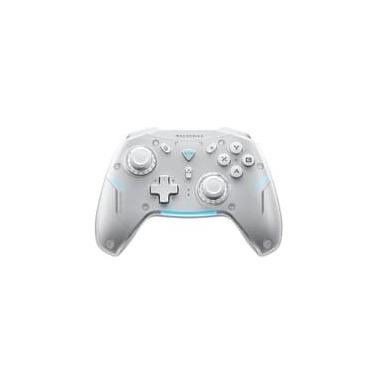 Imagem de Controle Sem Fio Gamer Machenike G5 Pro, Multiplataformas, RGB, Switch Kailh, Branco -...
