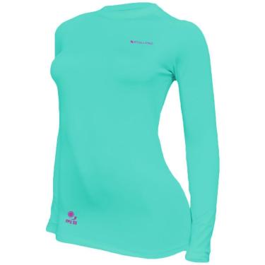 Imagem de Camisa Feminina Térmica Stigli Pro Proteção Solar FPU 50 Manga Longa Luna Poliamida-Fem...