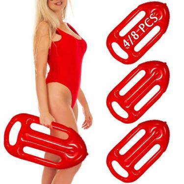 Imagem de Bóia inflável Lifeguard Harrycle Red 60 x 30 cm (4 unidades)