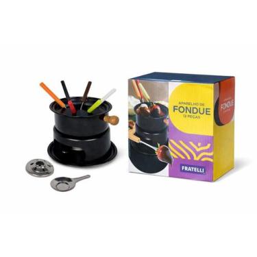 Imagem de Conjunto panela Fondue com Garfos 13 Peças - Fratelli