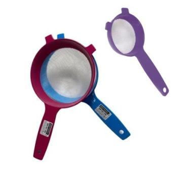 Imagem de Peneiras de cozinha  plastica utilidades kit com 3 unidades - SBRISSA