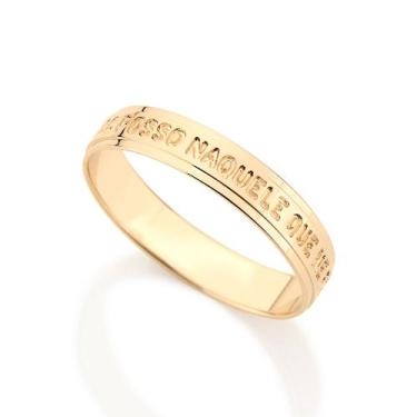 Imagem de Anel banhado a ouro  511476 Rommanel, Dourado, 22
