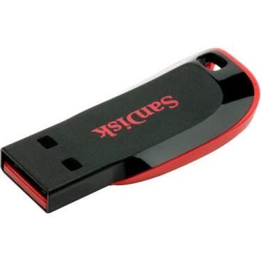 Imagem de Pen Drive Cruzer Blade USB 2.0 Flash Drive 64GB - Sandisk - Sandisk 