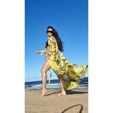 Imagem de Saída de Praia Modelo Beatriz Longa - Cláudia Filadelfo 