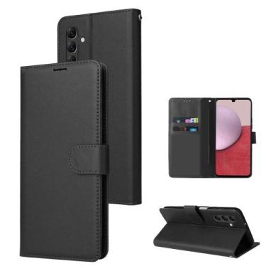 Imagem de Capa Carteira Flip Para Galaxy A14 6.6 Capinha Case Couro - Danet, Pre