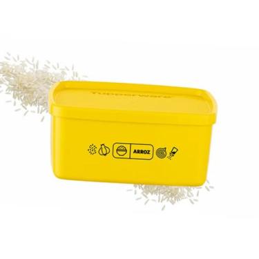 Imagem de Potes tupperware para freezer jeitosinhos, Amarela de Arroz