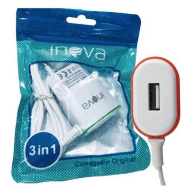 Imagem de Kit 2 Unidades Carregador A01 A10 A10s J1/j2/j3/j5/j6/j7 LG K4 K8 K10 