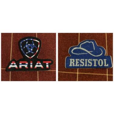 Imagem de Kit adesivo para chapéu Ariat + Resistol - Dani Country 